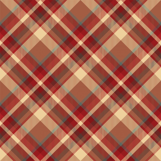 Motif à carreaux sans soudure Ecosse tartan