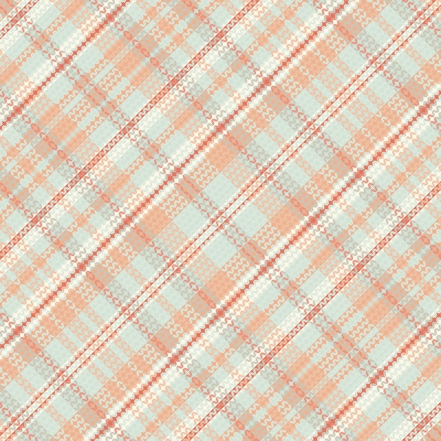 Motif à Carreaux Tartan Sans Couture Avec Texture Et Couleur Pastel Illustration Vectorielle