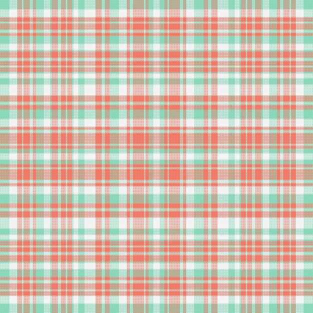 Vecteur motif à carreaux tartan sans couture avec texture et couleur pastel illustration vectorielle