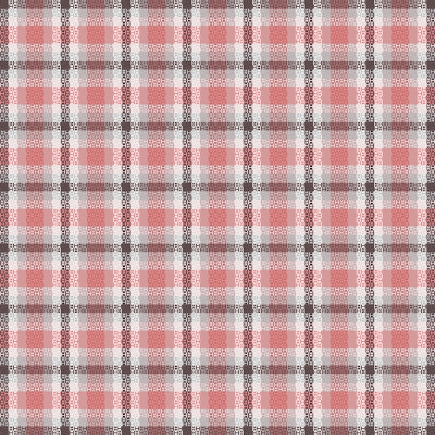 Vecteur motif à carreaux tartan sans couture avec texture et couleur pastel illustration vectorielle