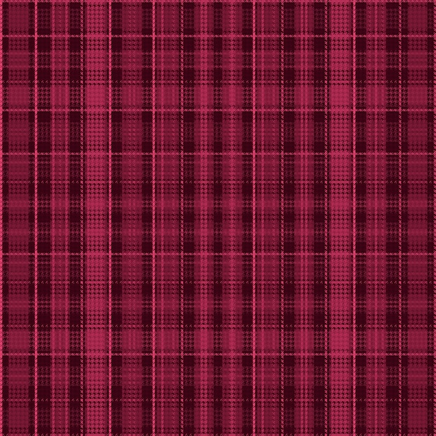 Motif à carreaux tartan avec texture et couleur chaude