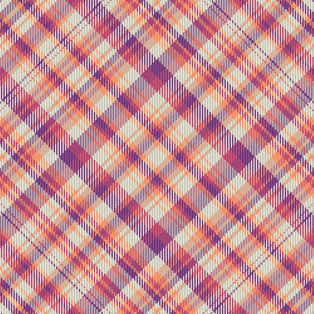 Motif à Carreaux Tartan Avec Texture Et Couleur Chaude