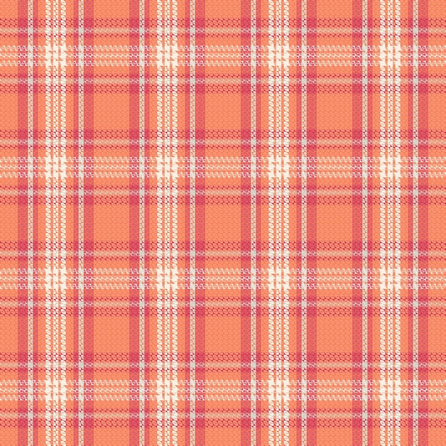 Motif à carreaux tartan avec texture et couleur chaude