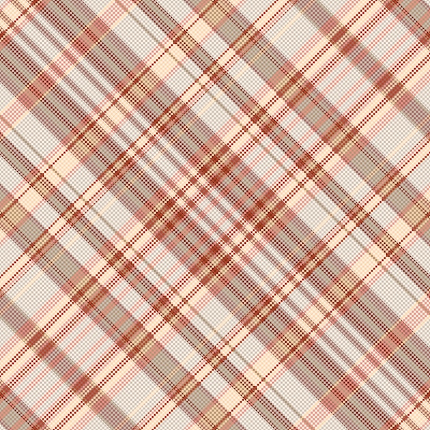 Motif à Carreaux Tartan Avec Texture Et Couleur Chaude