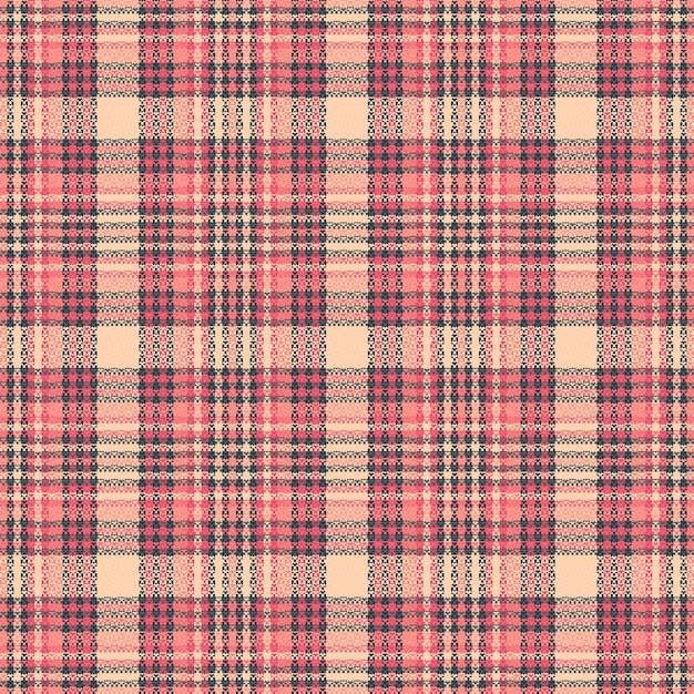 Motif à Carreaux Tartan Avec Texture Et Couleur Chaude