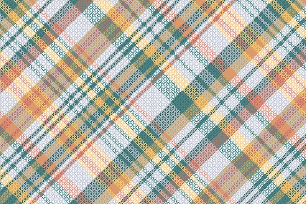 Motif à carreaux tartan avec texture et couleur estivale