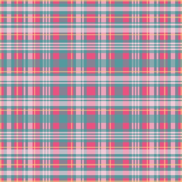 Motif à Carreaux Tartan Avec Texture Et Couleur Estivale