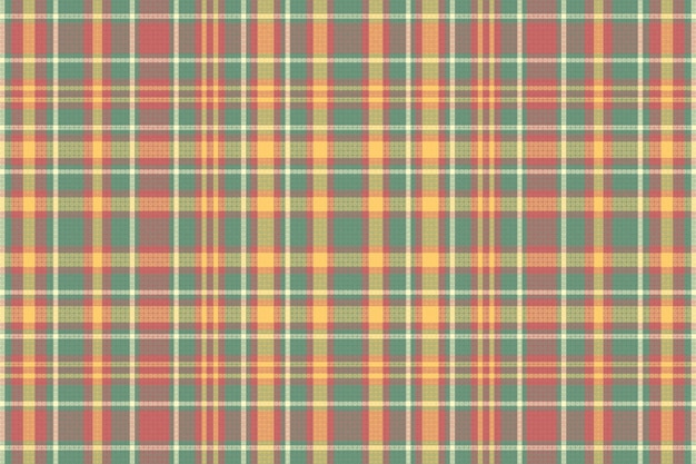 Motif à Carreaux Tartan Avec Texture Et Couleur Rétro Illustration Vectorielle