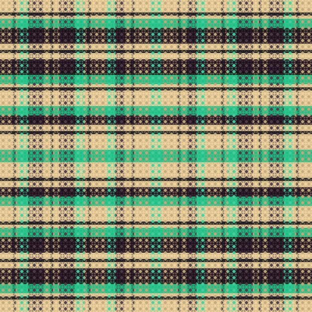 Motif à Carreaux Tartan Avec Texture