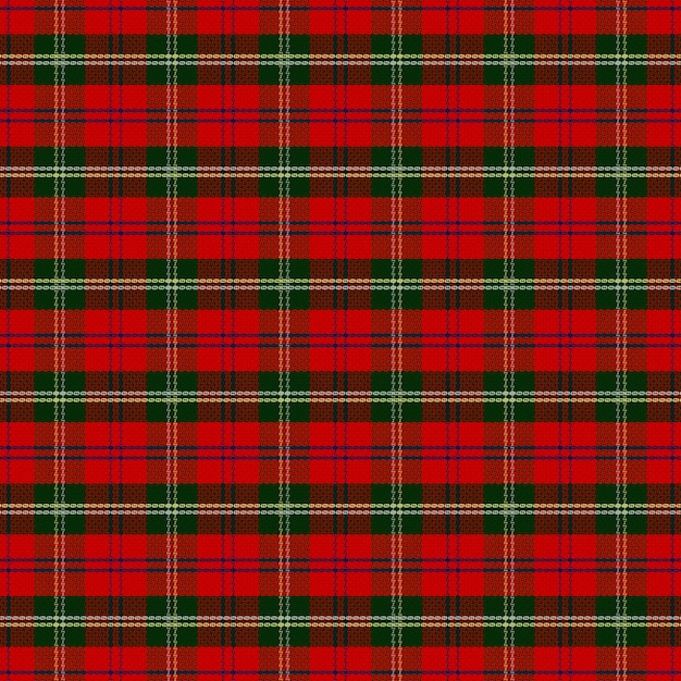 Vecteur motif à carreaux tartan avec texture