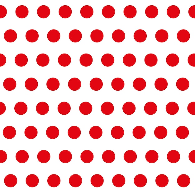 motif de cercle rouge sur fond blanc