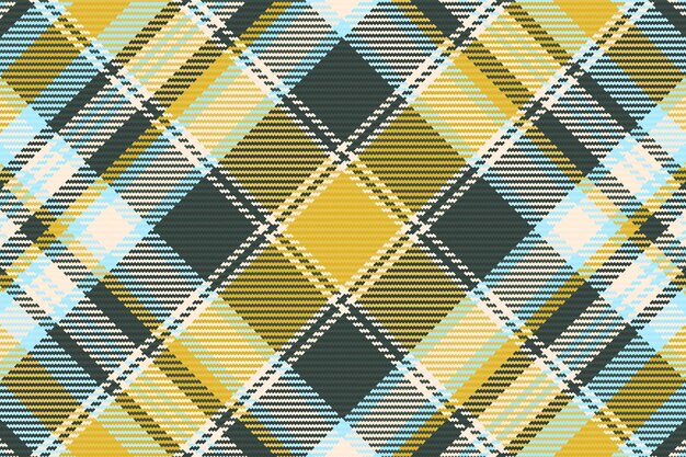 Vecteur motif de couleur vintage tartan ou plaid