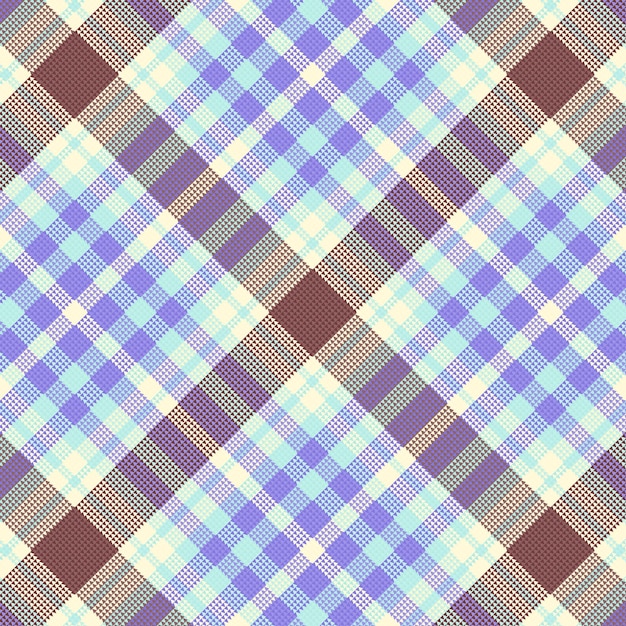 Motif De Couleur Vintage Tartan Ou Plaid