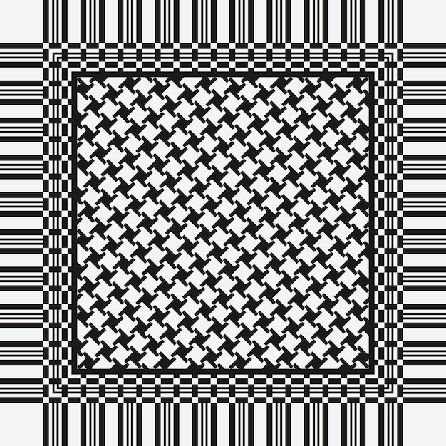 Le motif du foulard keffiyeh