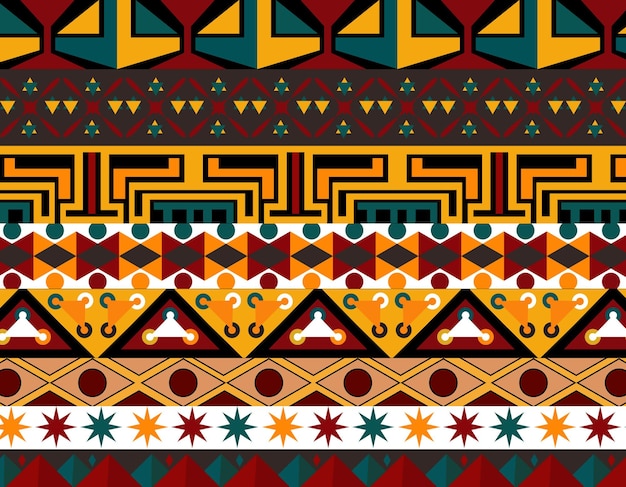 Motif Ethnique Africain