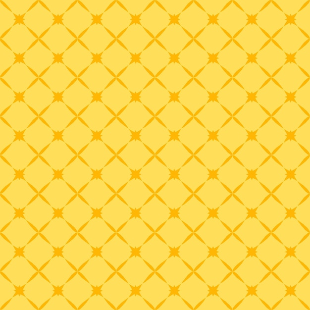 Motif d'étoiles sans couture jaune et orange