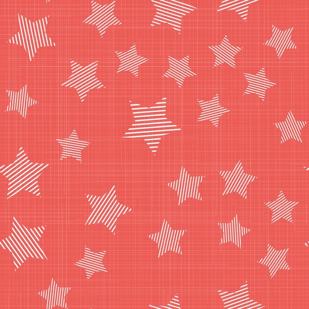 Motif étoiles Sur Textile, Abstrait Géométrique. Illustration De Style Créatif Et De Luxe