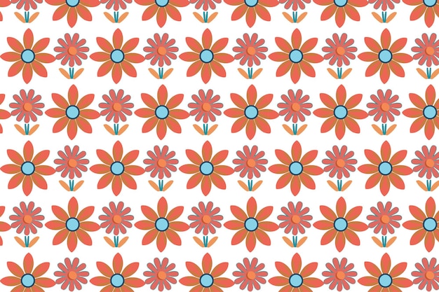 Motif de fleur sans couture