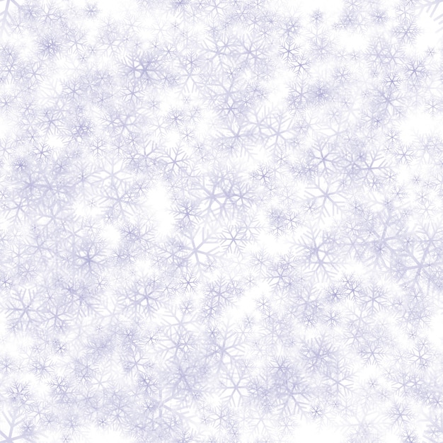 Vecteur motif de flocons de neige sans soudure