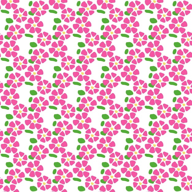 Motif floral coloré sans couture avec fond de points