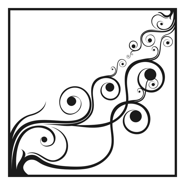 Vecteur motif floral pour éléments de design
