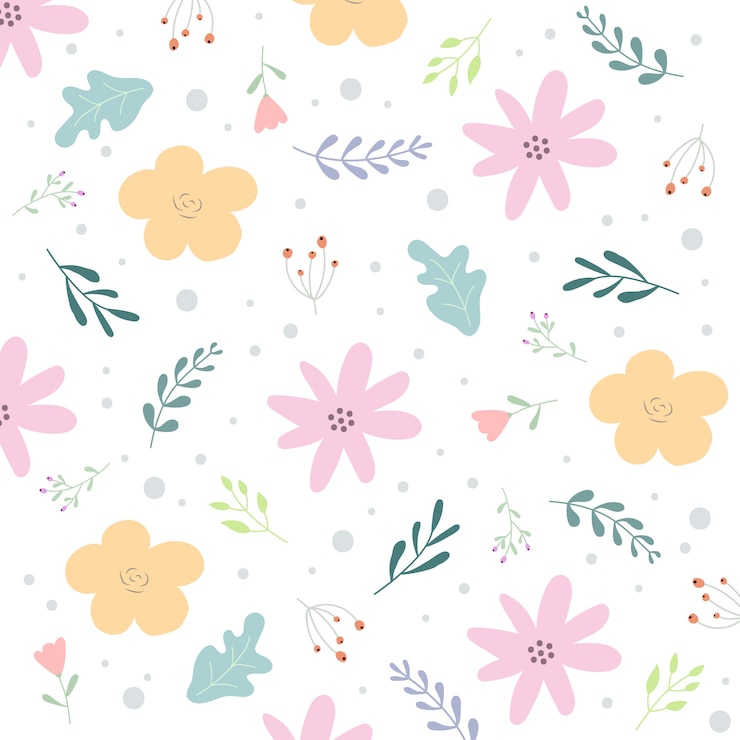 Motif floral de printemps ou fond