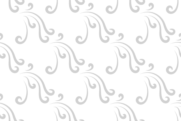 Motif Floral Sans Couture Fond Classique Illustration Vectorielle