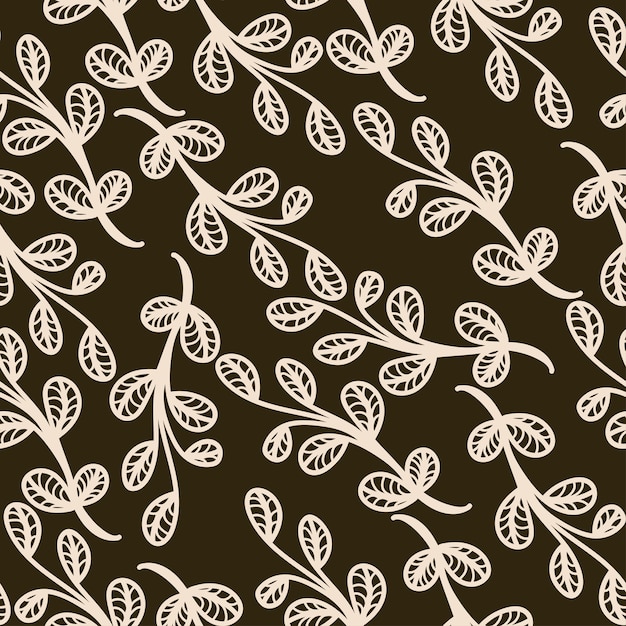 Motif Floral Sans Couture Motif Batik Pour La Mode Papier Peint Papier D'emballage Fond Tissu Textile Vêtements Et Conception De Cartes