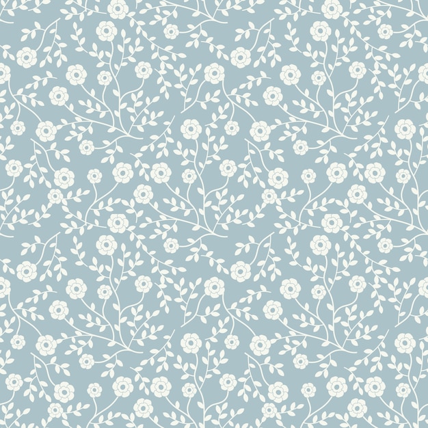 Vecteur motif floral sans soudure de luxe vecteur