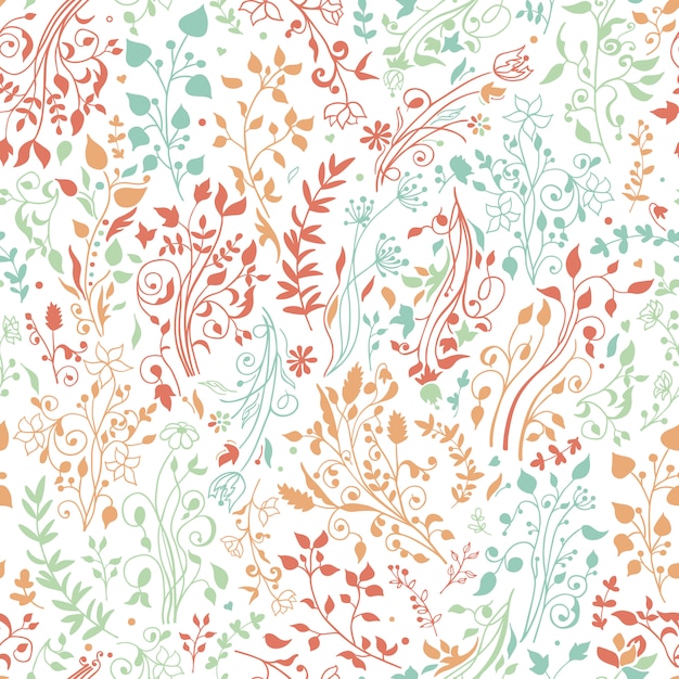 Motif Floral Sans Soudure