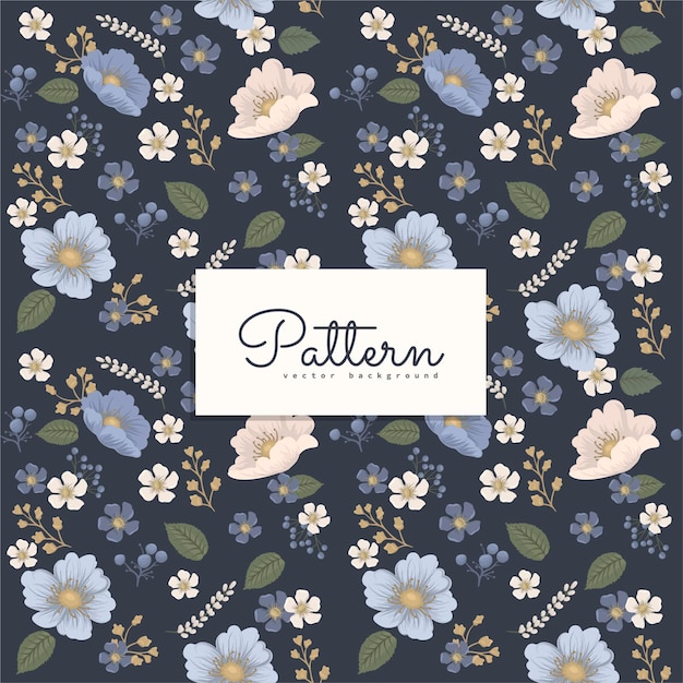 Motif Floral Sans Soudure