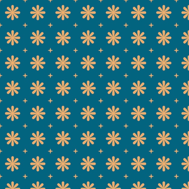 Motif floral traditionnel indien motif mandala sans couture vecteur artistique fond coloré