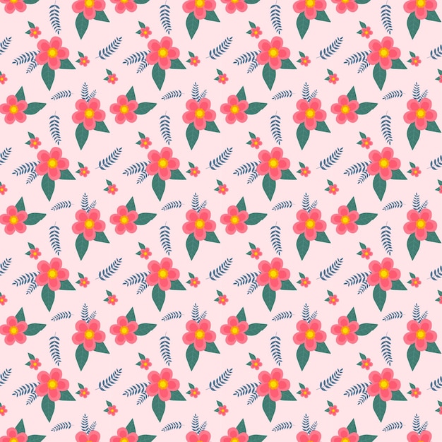 Vecteur motif floral