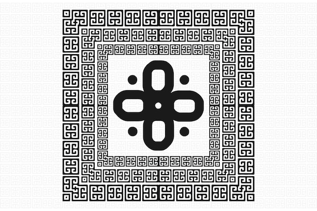 Un motif de fond versace grec coloré pour tout type de projet de conception de mode ou de textile