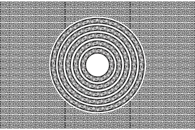 Un motif de fond versace grec coloré pour tout type de projet de conception de mode ou de textile