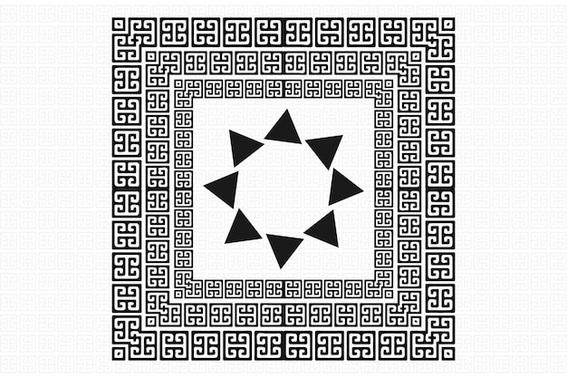 Un motif de fond versace grec coloré pour tout type de projet de conception de mode ou de textile