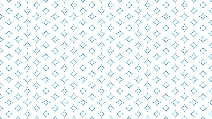 Vecteur le motif des formes bleues sur un fond blanc