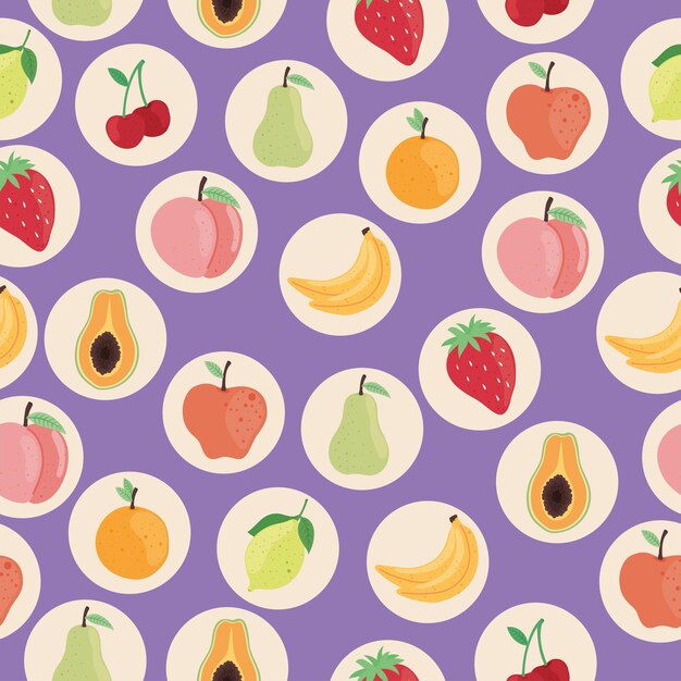 Motif De Fruits