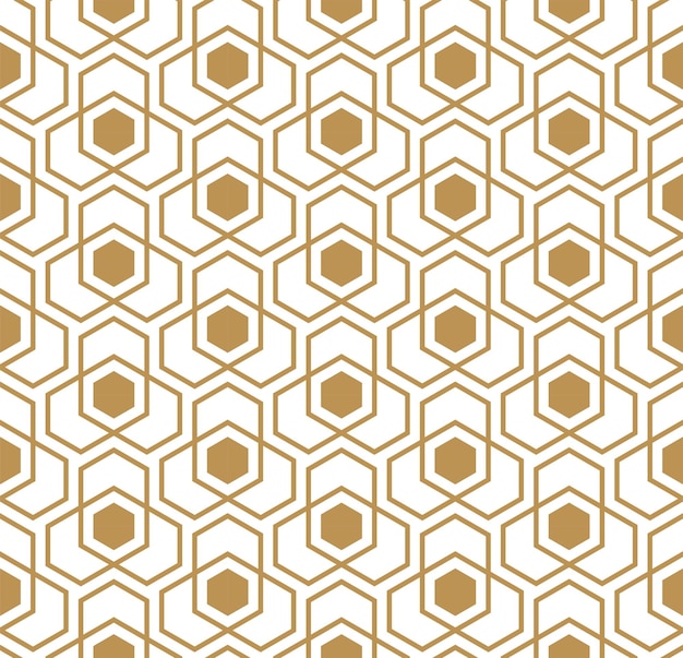Motif géométrique abstrait sans couture dans le style arabe
