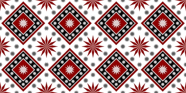 Motif Géométrique Ethnique Oriental Afrique Du Sud Conception Traditionnelle Pour Le Fond Tapisfond D'écranchemisebatikmodèlevecteurillustrationbroderie