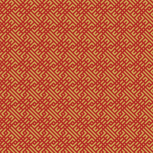 Motif géométrique sans soudure chinois