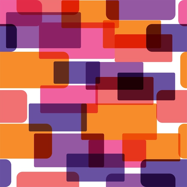 Motif géométrique sans soudure avec des rectangles. Illustration vectorielle.