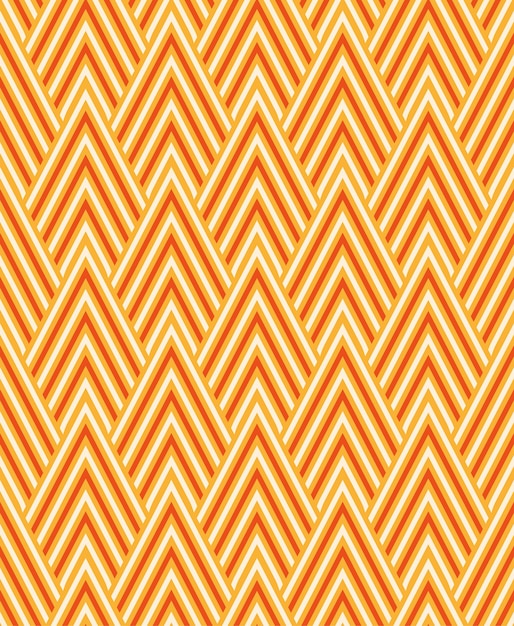 Motif de grille égyptienne sans couture avec des triangles géométriques répétés.