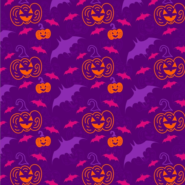 Vecteur motif halloween