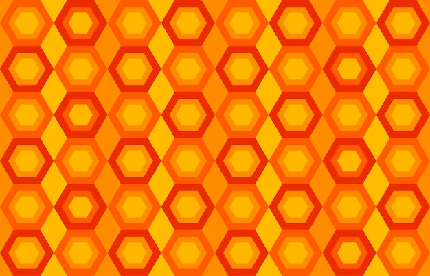 Motif hexagones. Vecteur de motif géométrique groovy. Modèle vectorielle continue.