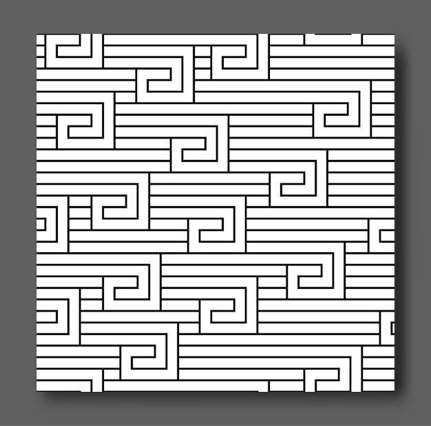 Motif Homogène De Formes Géométriques Modèle D'arrière-plan Linéaire Pour Les Fonds D'écran Couvre Les Bannières Les économiseurs D'écran Et La Conception Créative