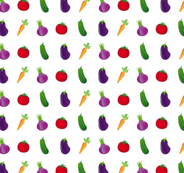 Motif De Légumes