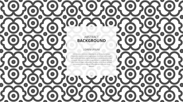 Motif de lignes abstrait forme géométrique sans soudure