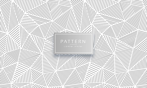 Motif de lignes abstraites sur fond noir et blanc