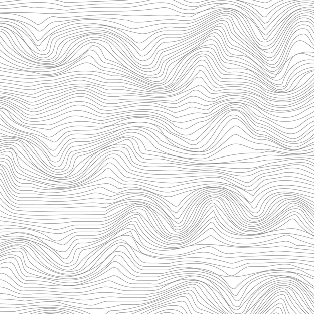 Le motif de lignes ondulées abstraites La conception de la texture d'arrière-plan textiles emballage de vêtements paysage et idée créative